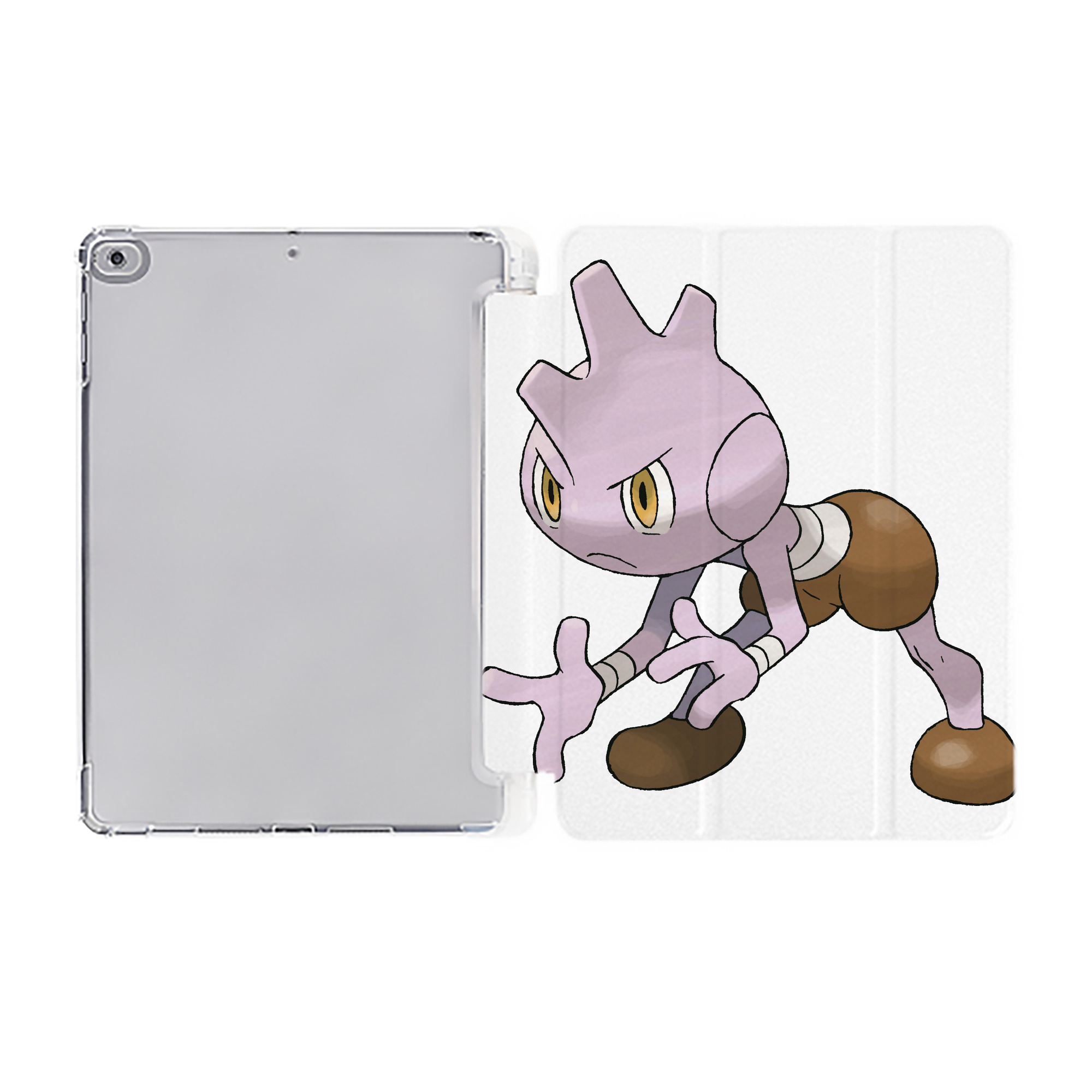 （画像用） ポケットモンスター Pokémon IPad ケース ペン収納付き 三つ折りスタンド PUレザー×シリコン 対応機種9.5/10.5/10.9インチ